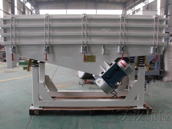 直線振動篩可用層級較多，能夠實現多種物料等級的篩分。